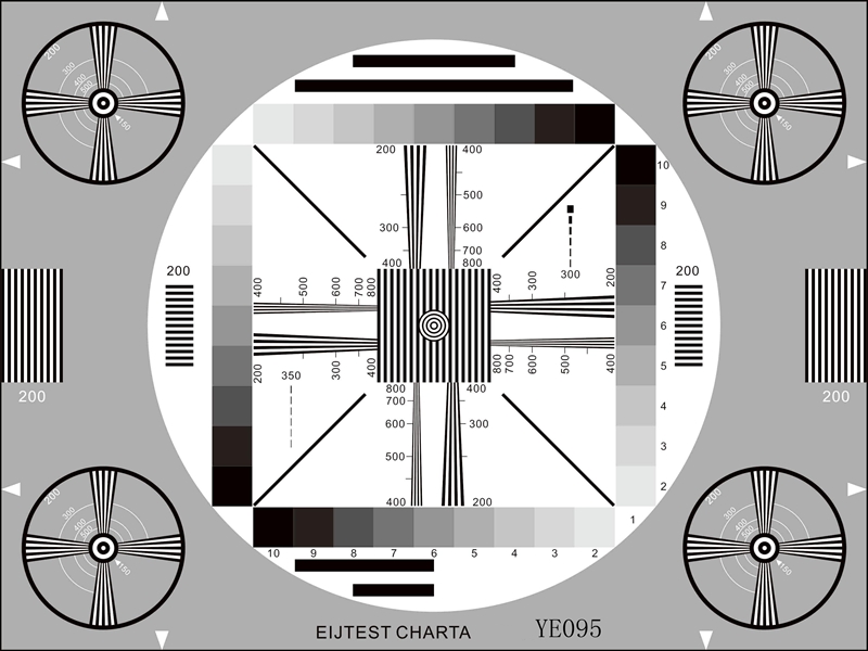 解析度综合测试卡YE095